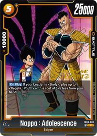 Nappa : Adolescence