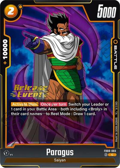 Paragus - FB08-083 card