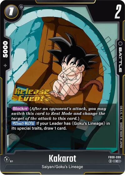 Kakarot - FB08-098 card