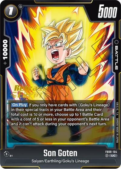 Son Goten card