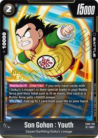 Son Gohan : Youth - FB08-109 (Saiyan's Pride Release Event Cards)