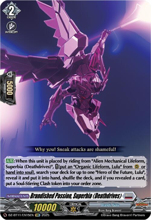 Brandished Passion, Superbia (Deathdrives)