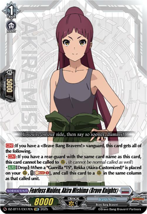 Fearless Maiden, Akira Mishima (Brave Knights)