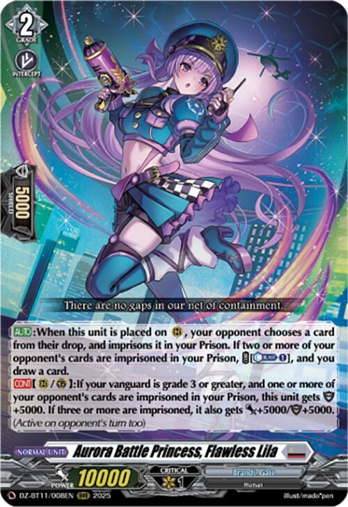 オーロラ スピリット・ヒーロー・プリンセスカード オーロラ 夢見る守護者 Foil 1-139/204 SR サファイア｜ロルカナ
