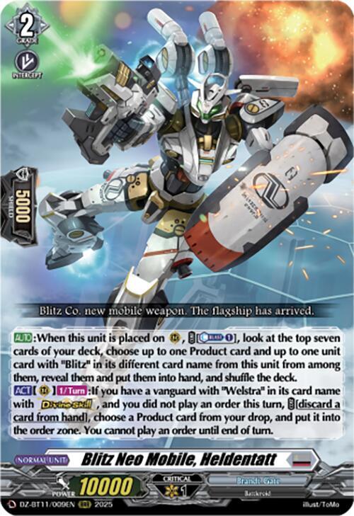 Blitz Neo Mobile, Heldentatt - DZ-BT11: Symphony of Might & Bloom