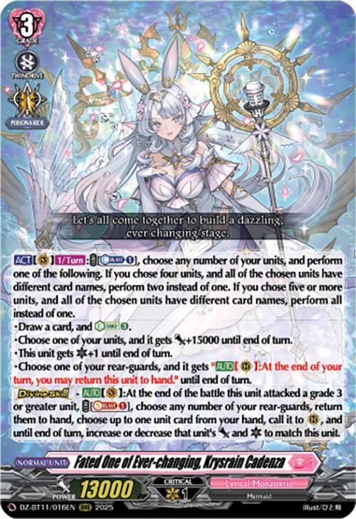 Fated One of Ever-changing, Krysrain Cadenza