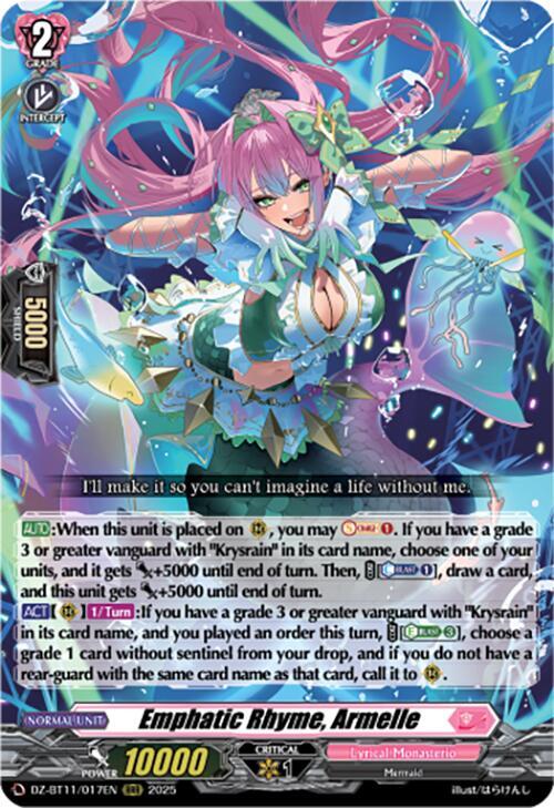 Emphatic Rhyme, Armelle