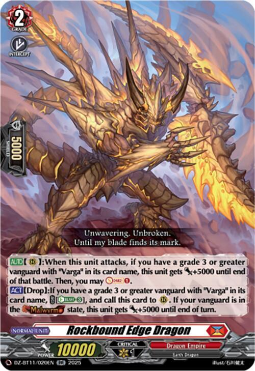 Rockbound Edge Dragon - DZ-BT11: Symphony of Might & Bloom