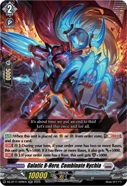Galatic B-Hero, Combinate Nychia