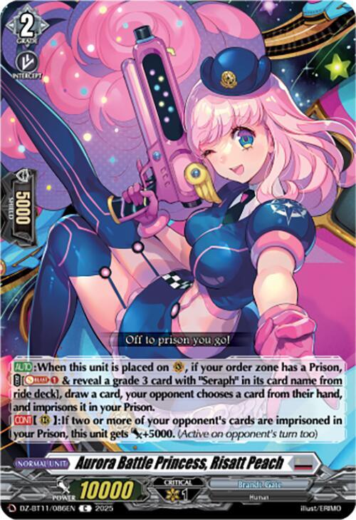 Aurora Battle Princess, Risatt Peach - DZ-BT11: Symphony of Might