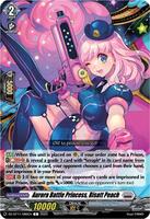 オーロラ スピリット・ヒーロー・プリンセスカード Aurora Battle Princess, Risatt Peach - DZ-BT11: Symphony of Might