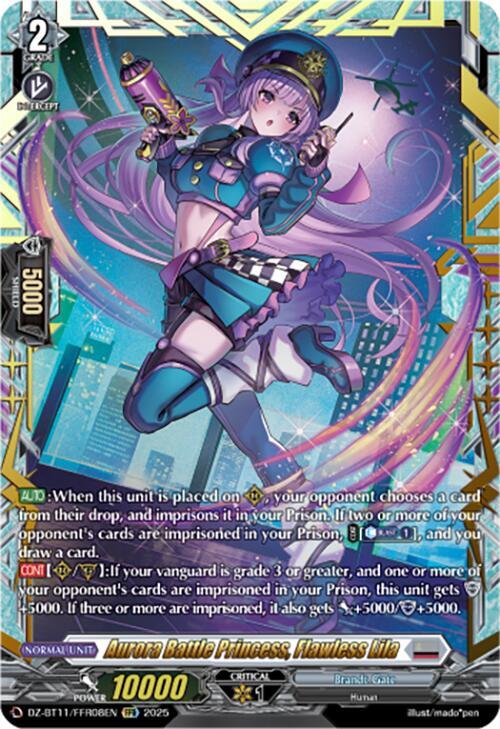 Aurora Battle Princess, Flawless Lila (FFR) - DZ-BT11: Symphony of