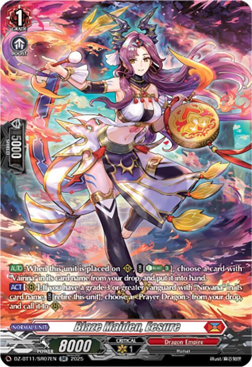 Blaze Maiden, Eesure (SR)