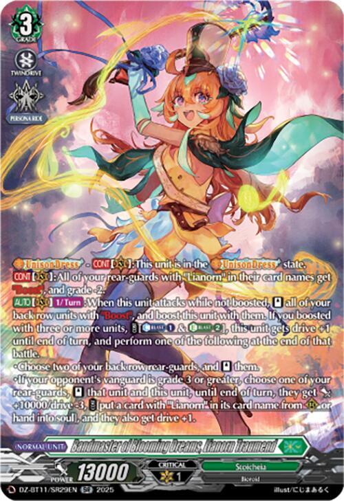 Bandmaster of Blooming Dreams, Lianorn Traumend (SR)