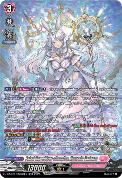 Fated One of Ever-changing, Krysrain Cadenza (SR)