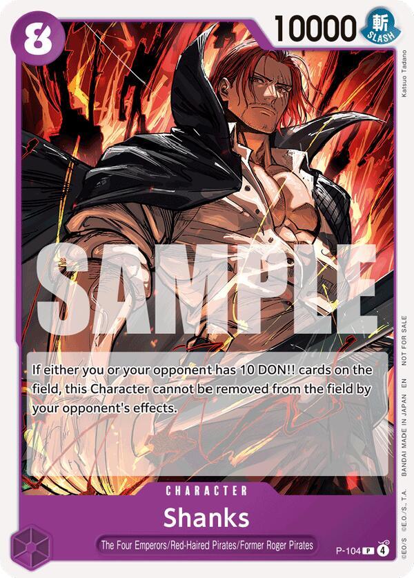 Shanks (Store Tournament 2025 Vol. 4) - One Piece Promotion Cards