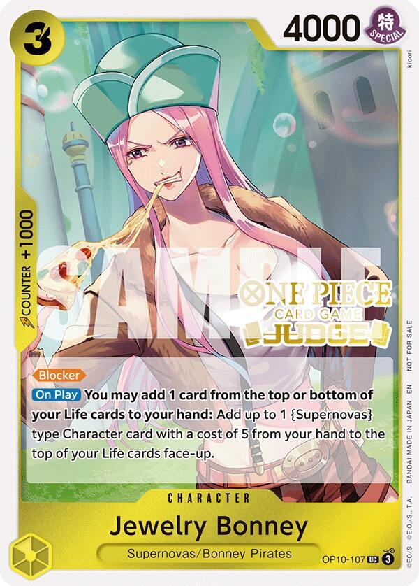 Jewelry Bonney (Judge Pack Vol. 7) - One Piece Promotion Cards
