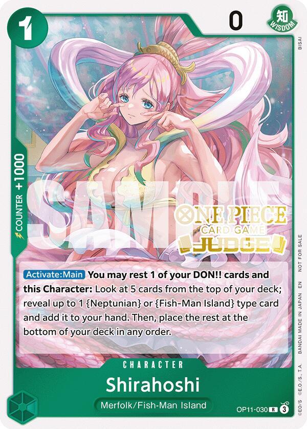 Shirahoshi (Judge Pack Vol. 7) - One Piece Promotion Cards - One