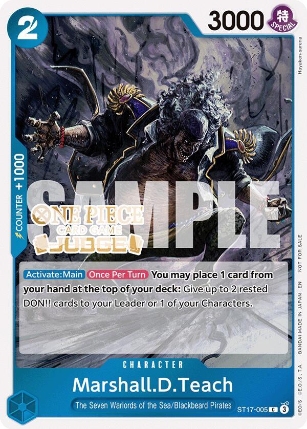 Marshall.D.Teach (Judge Pack Vol. 7) - One Piece Promotion Cards