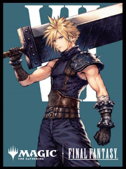 cloud card sleeves Amazon.com: Ultra PRO - Final Fantasy x Universes Beyond Cloud, Ex-Soldier  105ct APEX Deck Protector™ Sleeves for Magic: The Gathering main image 0