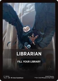 Librarian Theme Card - Avatar: The Last Airbender - Magic: The Gathering card