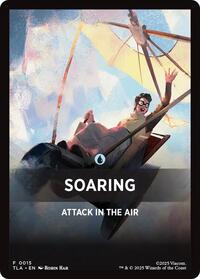 Soaring Theme Card - Avatar: The Last Airbender - Magic: The Gathering card
