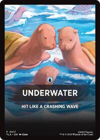 Underwater Theme Card - Avatar: The Last Airbender - Magic: The Gathering card