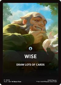 Wise Theme Card - Avatar: The Last Airbender - Magic: The Gathering card