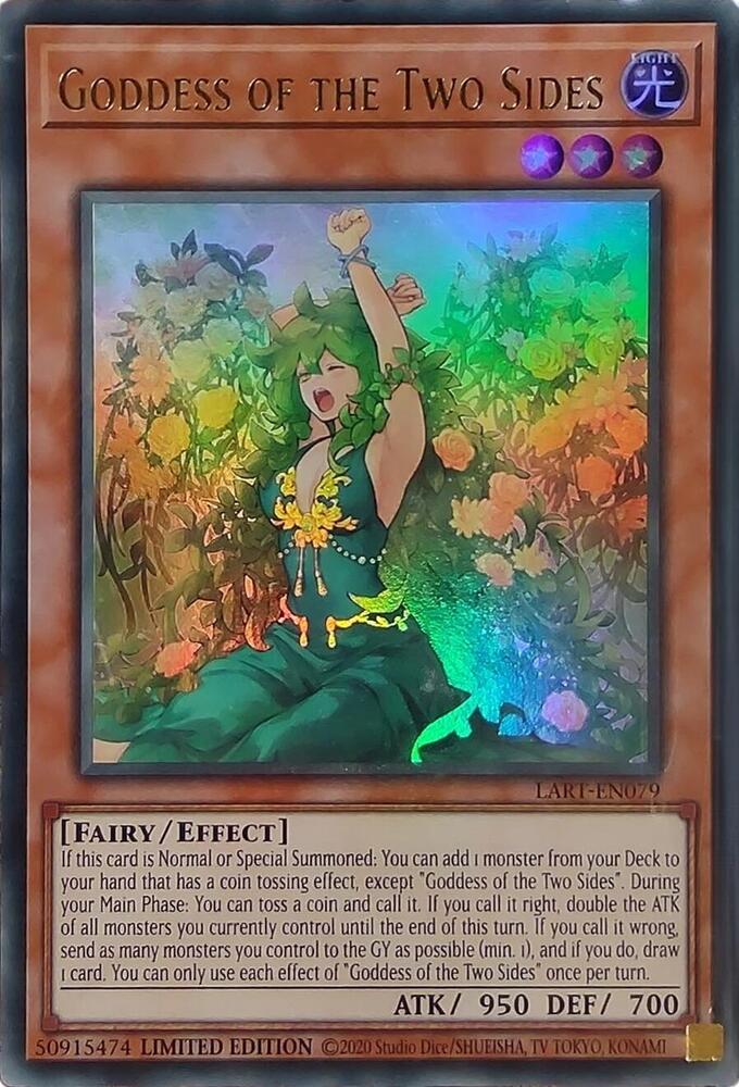 Goddess⭐︎ Goddess of the Two Sides - The Lost Art Promotion - YuGiOh