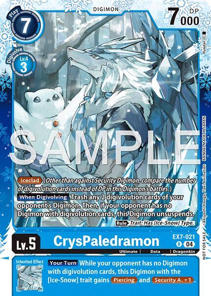 CrysPaledramon (Regulation Battle Vol. 4 Winner) - Digimon LIBERATOR - Digimon Card Game