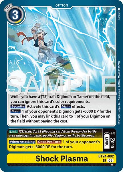 Shock Plasma - Time Stranger - Digimon Card Game - TCGplayer.com