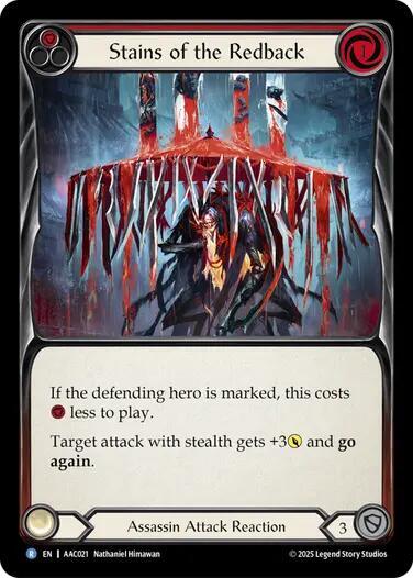 Stains of the Redback - Armory Deck: Arakni - Flesh and Blood TCG