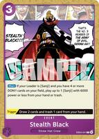 Stealth Black - The Azure Sea's Seven - One Piece Card Game
