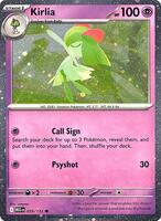Kirlia [Cosmos Holo] #59 from Pokemon Mega Evolution set