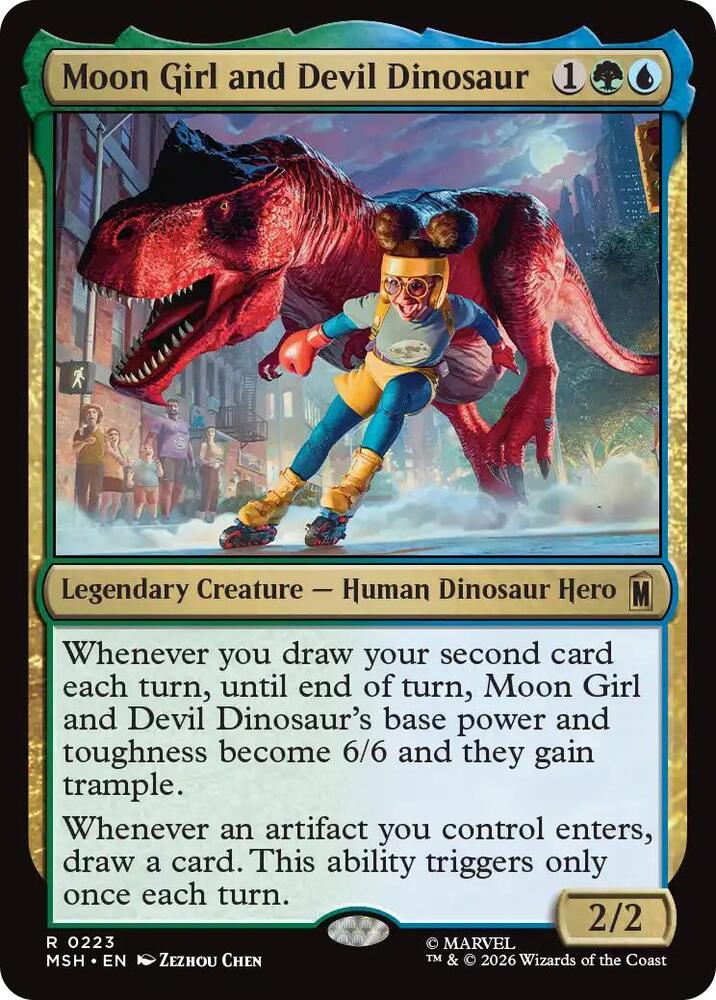 Moon Girl and Devil Dinosaur - Marvel Super Heroes - Magic: The