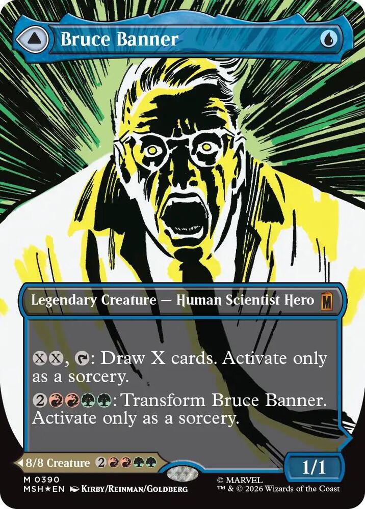 ★BRUCEページ★ Bruce Banner (Borderless) - Marvel Super Heroes - Magic: The