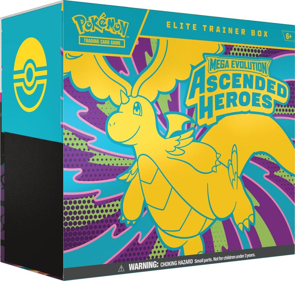 Ascended Heroes Elite Trainer Box - ME: Ascended Heroes - Pokemon