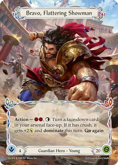 Bravo, Flattering Showman - HER154 card