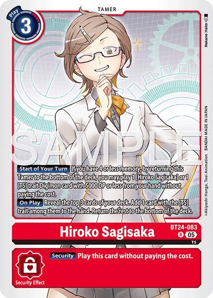 Hiroko Sagisaka - Time Stranger - Digimon Card Game - TCGplayer.com