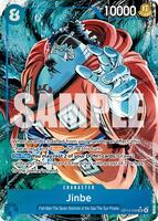 Jinbe - OP14-049 (Alternate Art) - The Azure Sea's Seven - One