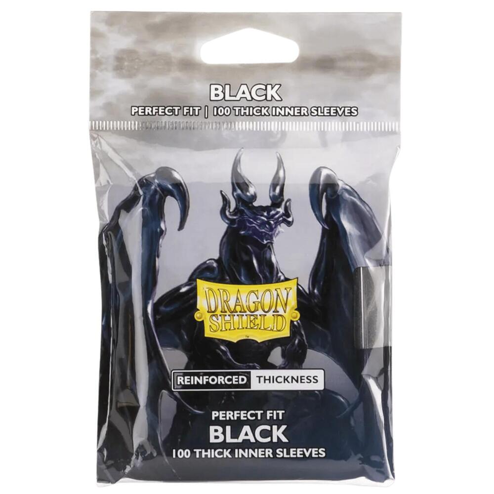 Dragon Shield - Perfect Fit Thick Inner Sleeves (Black) - Dragon Shield Card Sleeves - Card Sleeves - TCGplayer.com Dragon Shield - Perfect Fit Thick Inner Sleeves (Black) - Dragon Shield Card Sleeves - Card Sleeves - TCGplayer.com
