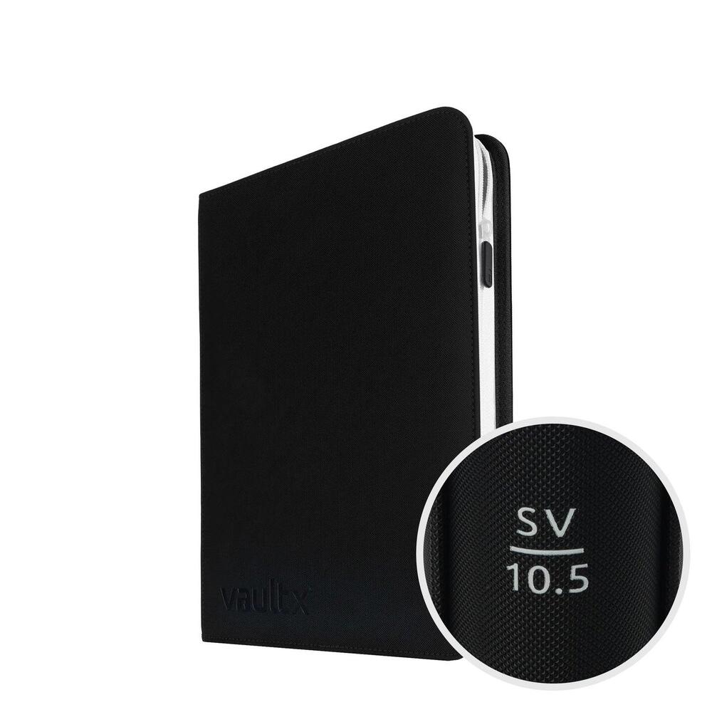 Vault X Zip Binder Exo-Tec SV10.5 - Black 9 Pocket - Vault X Card