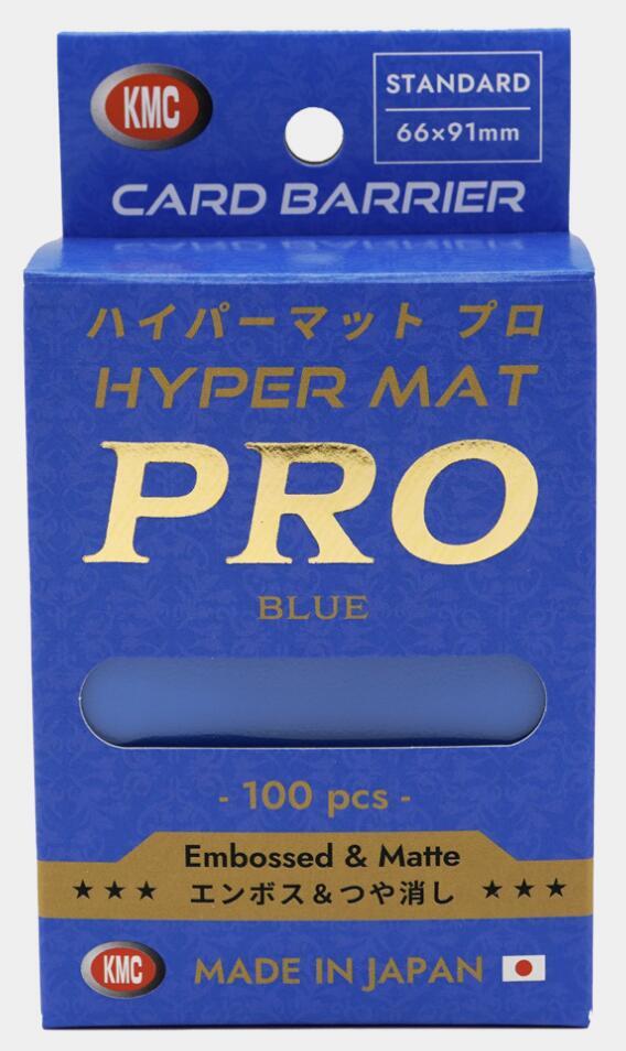 KMC Card Barrier - Hyper Matte PRO - Blue (100-Pack) - KMC Card Sleeves - Card  Sleeves - TCGplayer.com