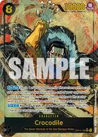 Crocodile - OP14-120 (Alternate Art) - The Azure Sea's Seven - One