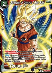 Backbone of Universe 7 Son Goku (Championship 2025 Finals Pack) card art