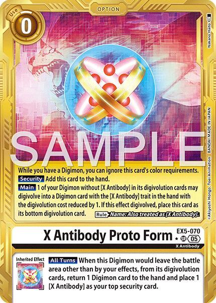 X Antibody Proto Form