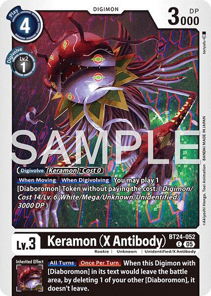 Keramon (X Antibody) - Time Stranger - Digimon Card Game - TCGplayer.com
