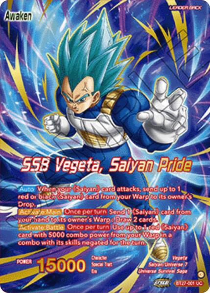 Vegeta // SSB Vegeta, Saiyan Pride (Championship 2025 Finals