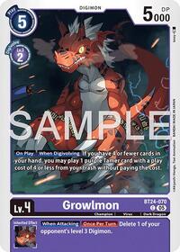 Growlmon (Time Stranger)
