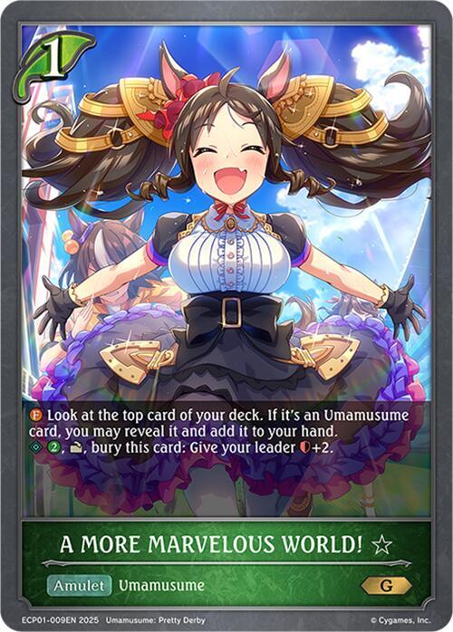 A MORE MARVELOUS WORLD!